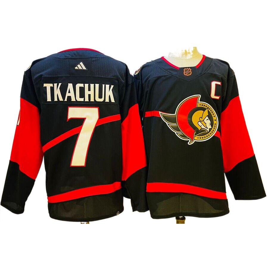 Men's Ottawa Senators Brady Tkachuk Black Special Edition 2.0 Premier Jersey
