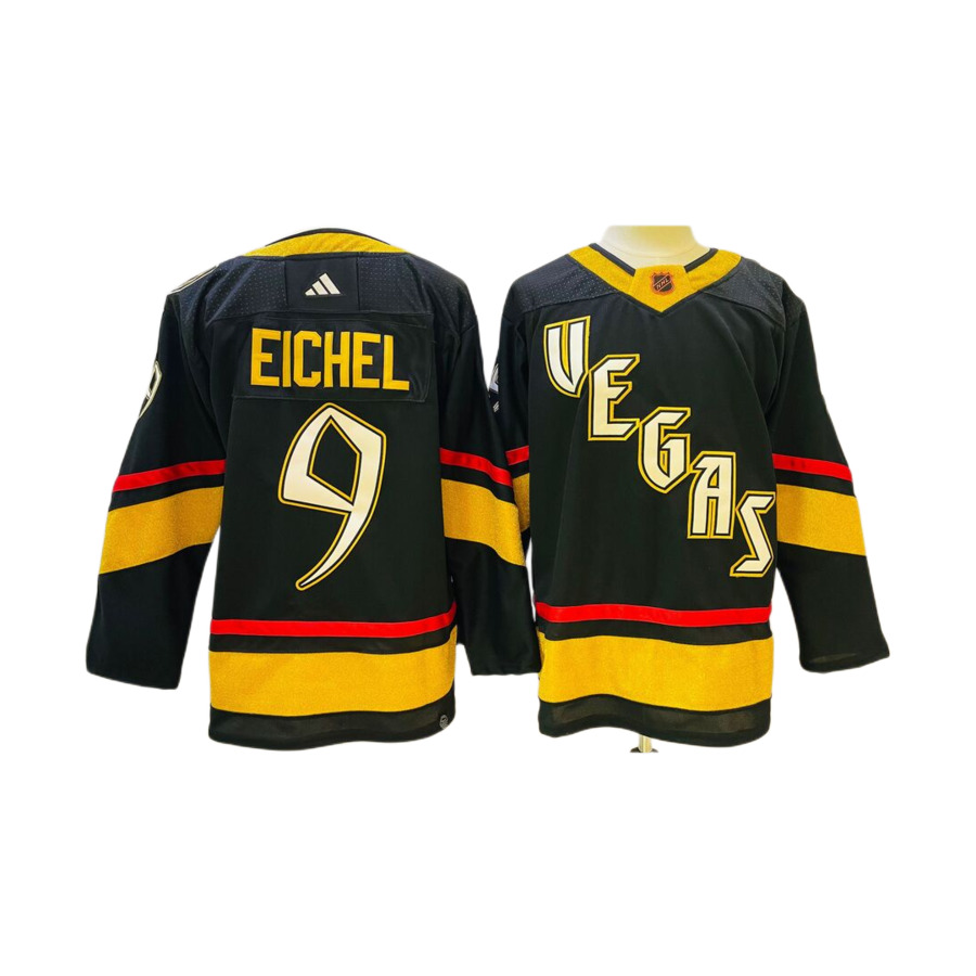 Men's Vegas Golden Knights Jack Eichel Black Special Edition 2.0 Breakaway Authentic Player Jersey