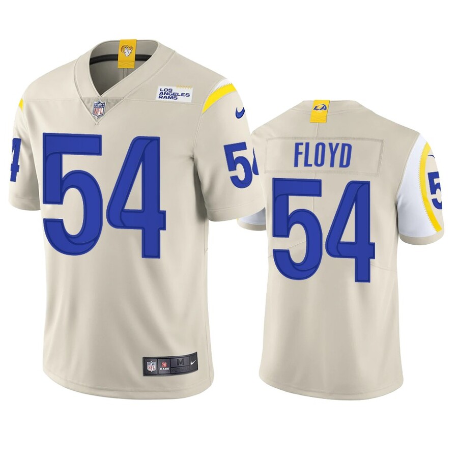 Men's Los Angeles Rams Leonard Floyd Bone Vapor Limited Jersey