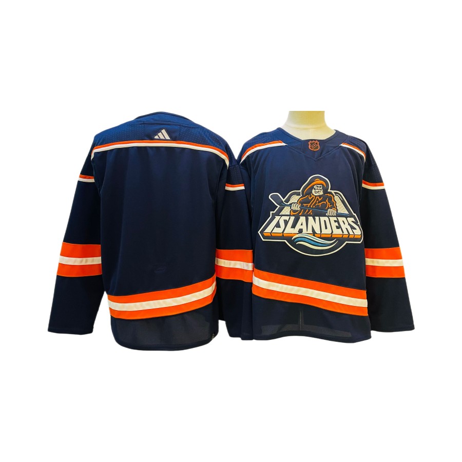 Men's New York Islanders Blank Navy Jersey