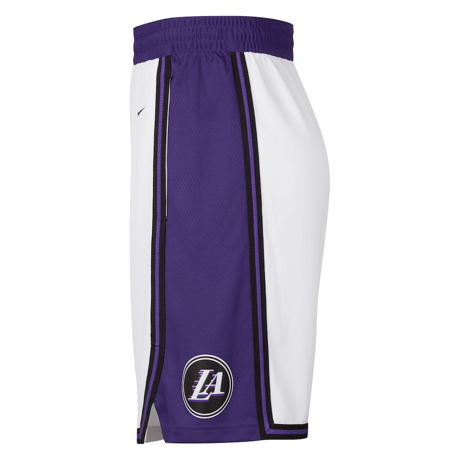 Men's Los Angeles Lakers White 2022-2023 Player Shorts - City Edition