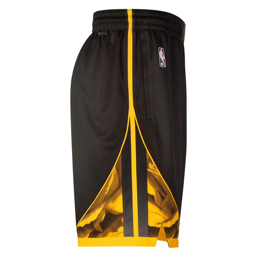 Men's Golden State Warriors Black 2022-2023 Player Shorts - City Edition