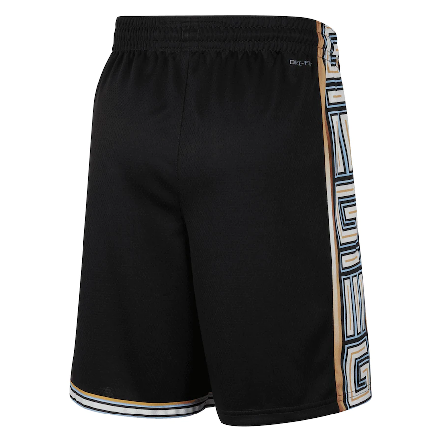 Men's Memphis Grizzlies Black 2022-2023 Swingman Shorts - City Edition