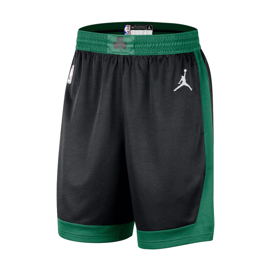 Men's Boston Celtics Black 2022-202023 Statement Edition Swingman Performance Shorts
