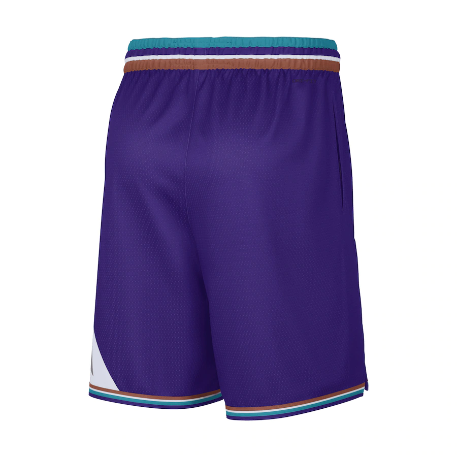 Men's Utah Jazz Purple 2022-2023 Classic Edition Swingman Performance Shorts