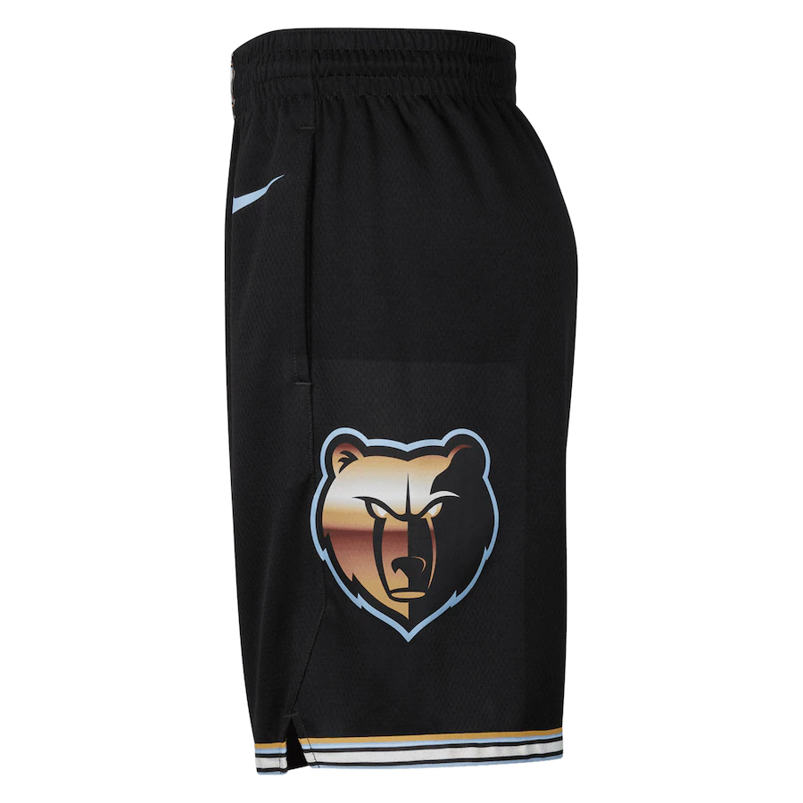 Men's Memphis Grizzlies Black 2022-2023 Swingman Shorts - City Edition