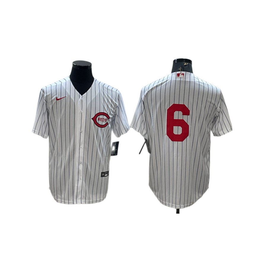 Men's Cincinnati Reds  White 2022 MLB at Field of Dreams Game Player Jersey