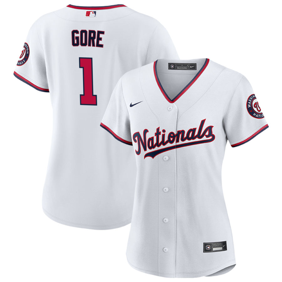 Women's Washington Nationals Mackenzie Gore White Player Jersey