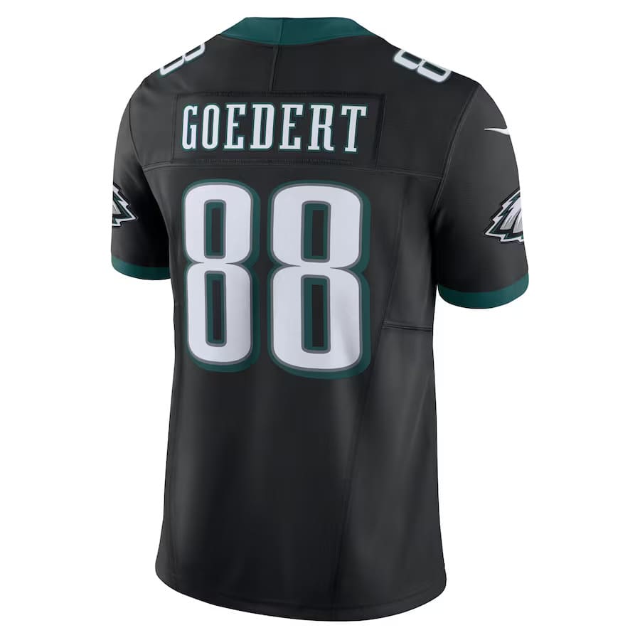 Mens Philadelphia Eagles Dallas Goedert Black Vapor F.U.S.E. Limited Jersey