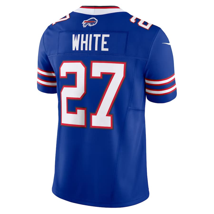 Mens Buffalo Bills TreDavious White Royal Vapor F.U.S.E. Limited Jersey
