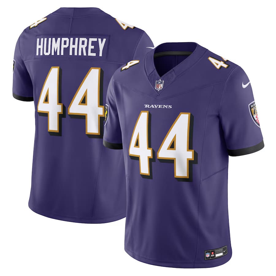 Mens Baltimore Ravens Marlon Humphrey Purple Vapor F.U.S.E. Limited Jersey