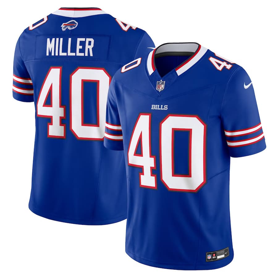 Mens Buffalo Bills Von Miller Royal Vapor F.U.S.E. Limited Jersey