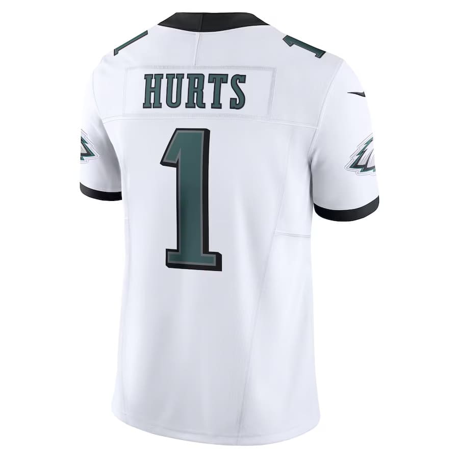 Philadelphia Eagles Jalen Hurts White Vapor F.U.S.E. Limited Jersey