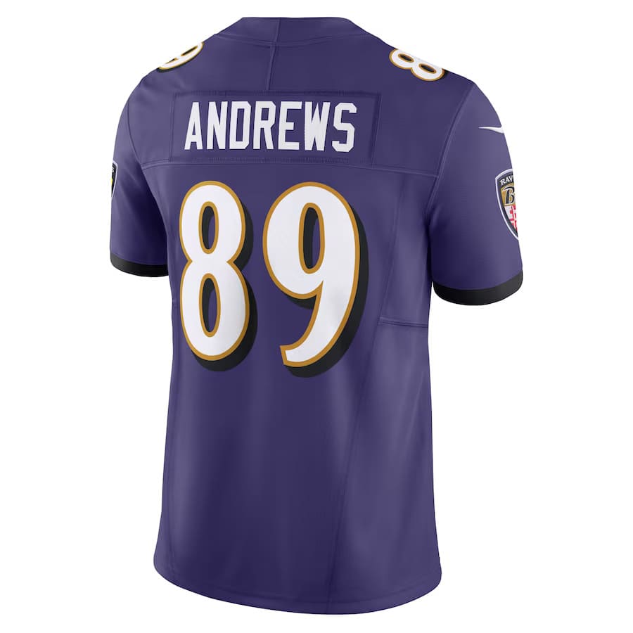 Mens Baltimore Ravens Mark Andrews Purple Vapor F.U.S.E. Limited Jersey