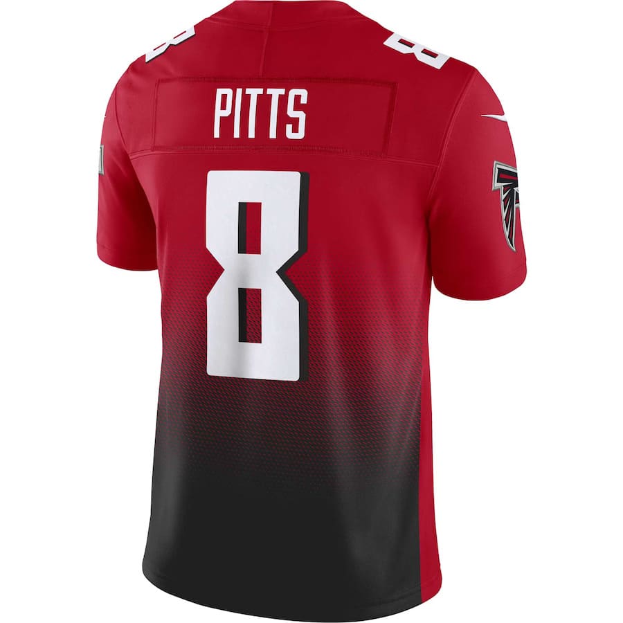 Mens Atlanta Falcons Kyle Pitts Red Vapor F.U.S.E. Limited Jersey