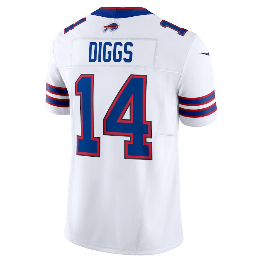 Mens Buffalo Bills Stefon Diggs White Vapor F.U.S.E. Limited Jersey