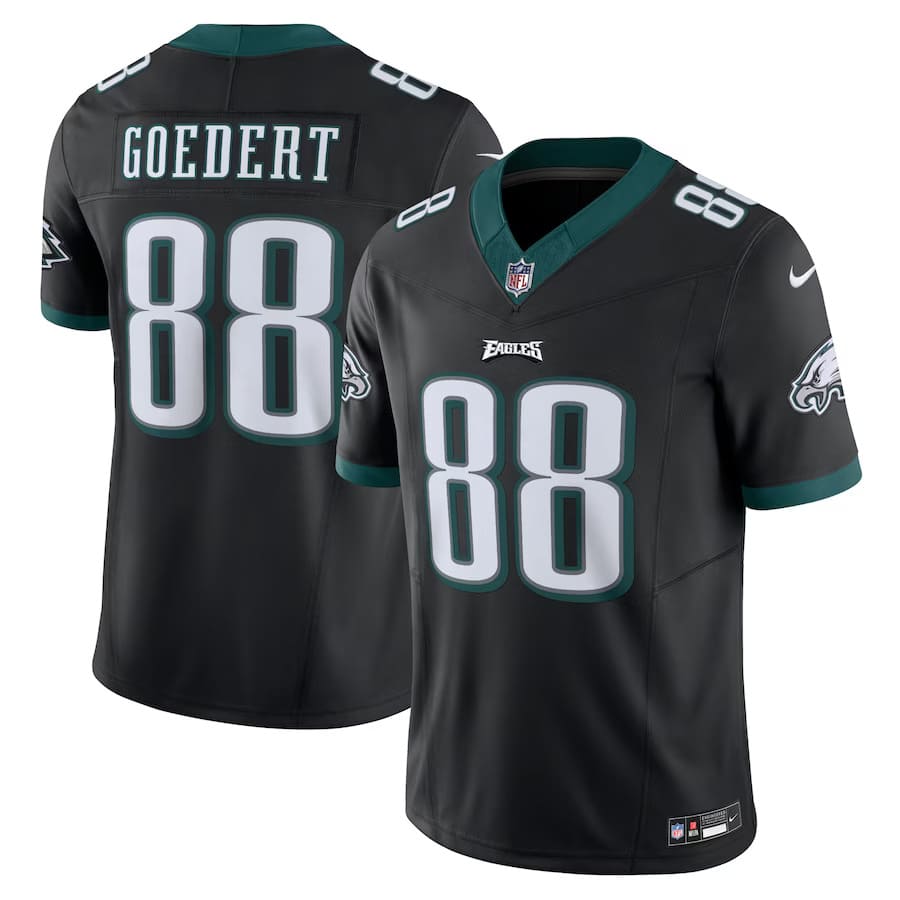 Mens Philadelphia Eagles Dallas Goedert Black Vapor F.U.S.E. Limited Jersey