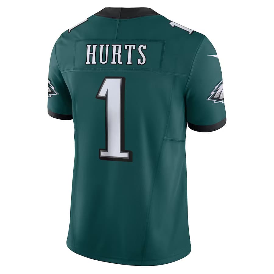 Philadelphia Eagles Jalen Hurts Midnight Green Vapor F.U.S.E. Limited Jersey