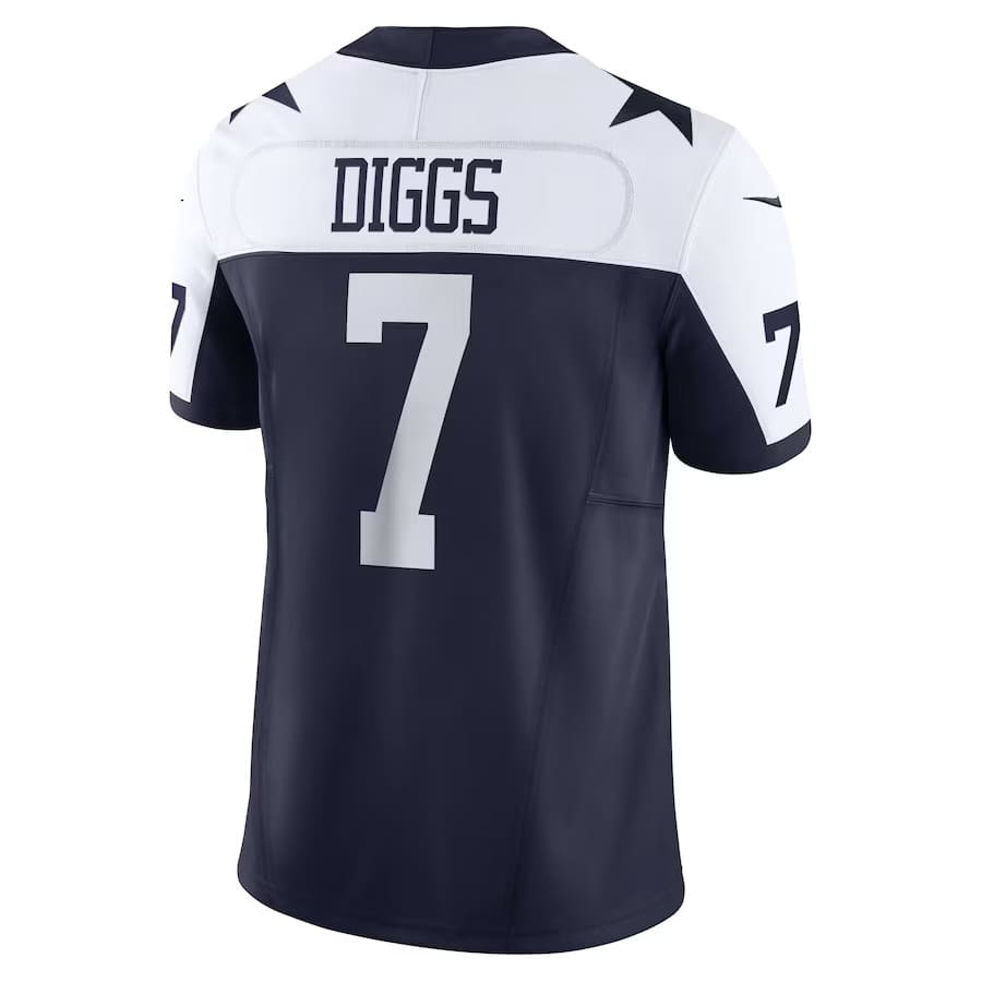 Mens Dallas Cowboys Trevon Diggs Navy Alternate Vapor F.U.S.E. Limited Jersey