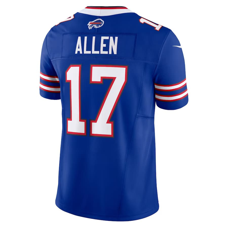 Buffalo Bills Josh Allen Royal Vapor F.U.S.E. Limited Jersey