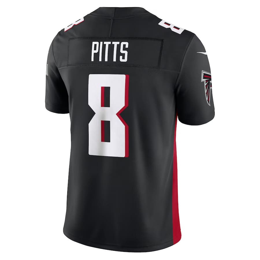 Mens Atlanta Falcons Kyle Pitts Black Vapor F.U.S.E. Limited Jersey