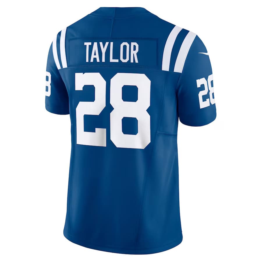 Mens Indianapolis Colts Jonathan Taylor Royal Vapor F.U.S.E. Limited Jersey