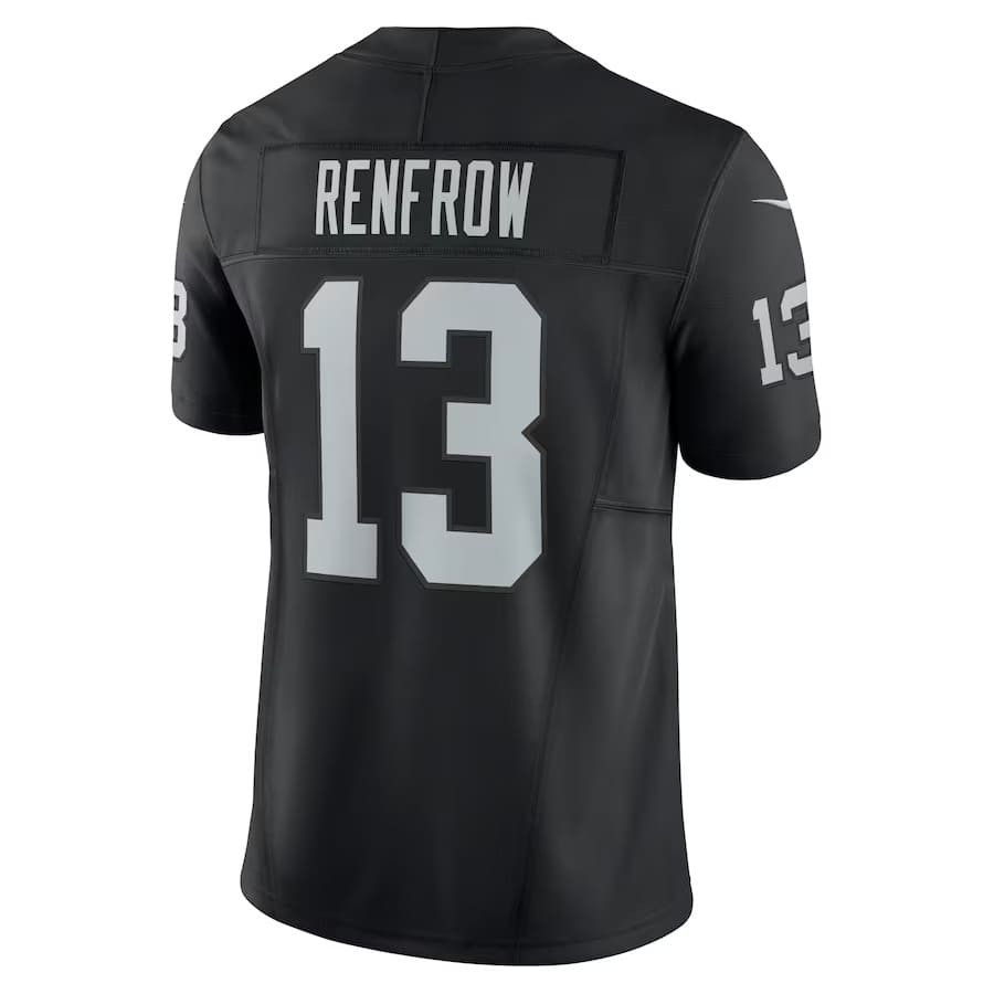 Mens Las Vegas Raiders Hunter Renfrow Black Vapor F.U.S.E. Limited Jersey