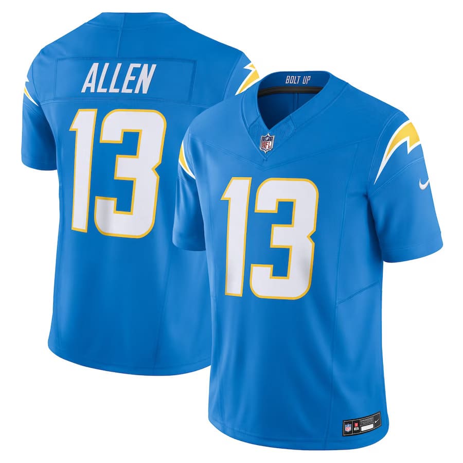 Mens Los Angeles Chargers Keenan Allen Powder Blue Vapor F.U.S.E. Limited Jersey