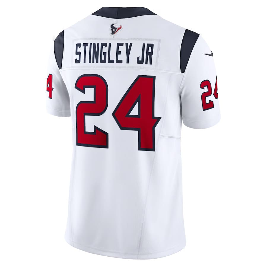 Mens Houston Texans Derek Stingley Jr. White Vapor F.U.S.E. Limited Jersey
