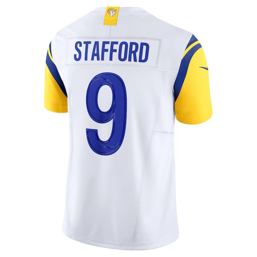 Mens Los Angeles Rams Matthew Stafford White Vapor F.U.S.E. Limited Jersey