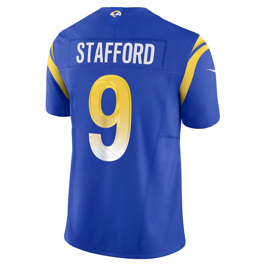 Mens Los Angeles Rams Matthew Stafford Royal Vapor F.U.S.E. Limited Jersey