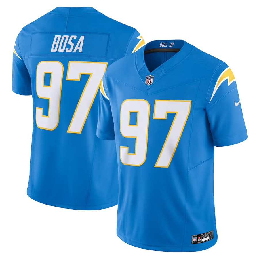Mens Los Angeles Chargers Joey Bosa Powder Blue Vapor F.U.S.E. Limited Jersey
