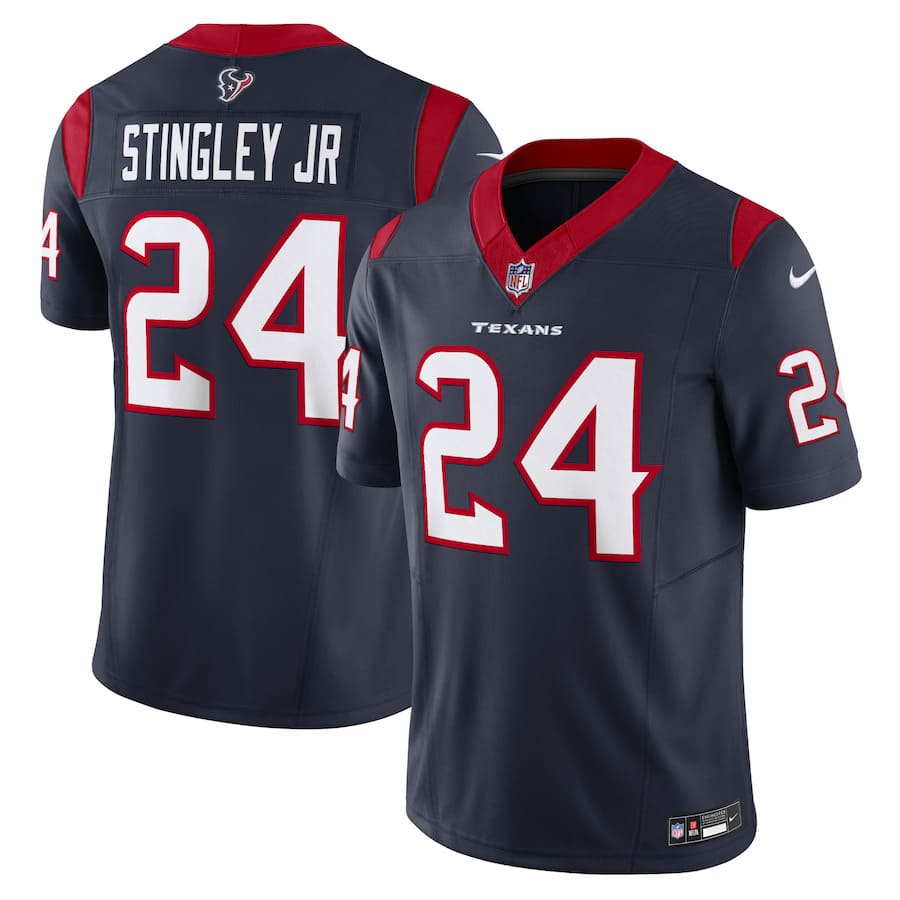Mens Houston Texans Derek Stingley Jr. Navy Vapor F.U.S.E. Limited Jersey