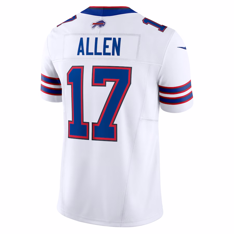 Buffalo Bills Josh Allen White Vapor F.U.S.E. Limited Jersey
