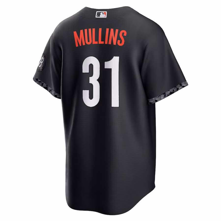 Men's Baltimore Orioles Cedric Mullins Black 2023 City Connect Replica Player Jersey