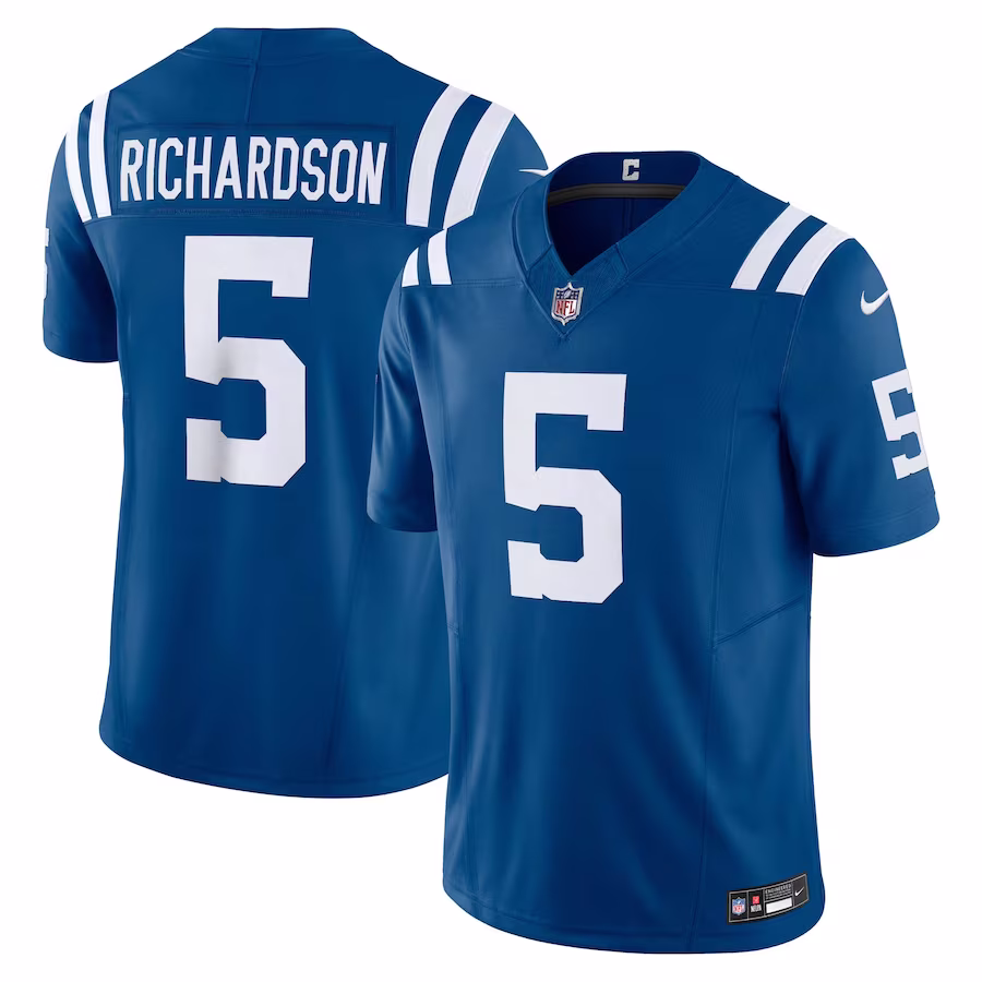 Men's Indianapolis Colts Anthony Richardson Royal Vapor F.U.S.E. Limited Jersey