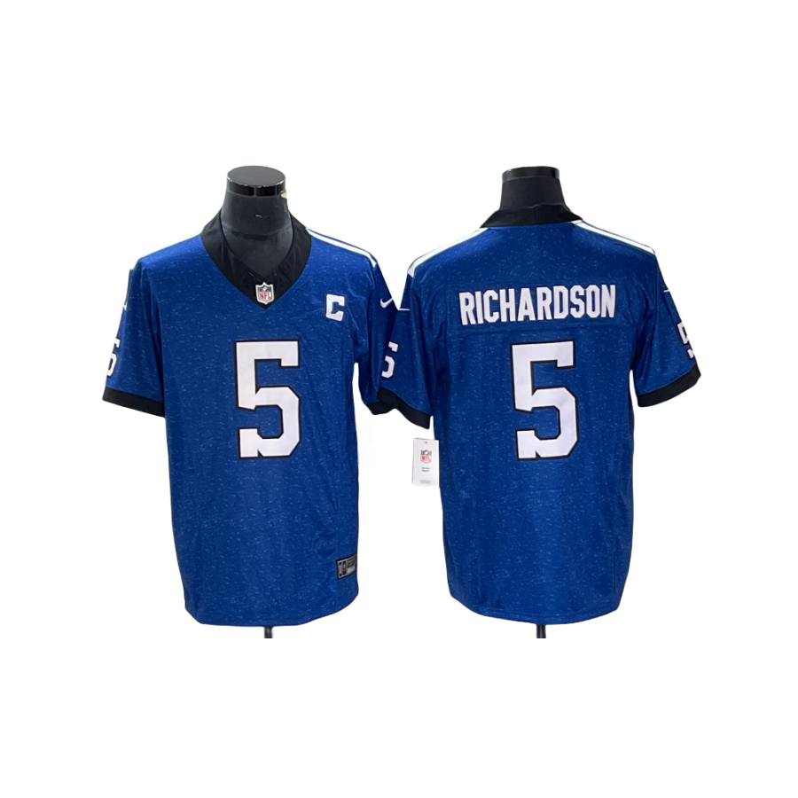 Men's Indianapolis Colts Anthony Richardson Blue Vapor F.U.S.E Limited Jersey