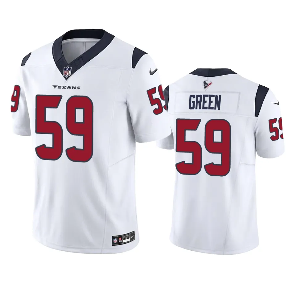 Men's Houston Texans Kenyon Green White Vapor F.U.S.E. Limited Jersey