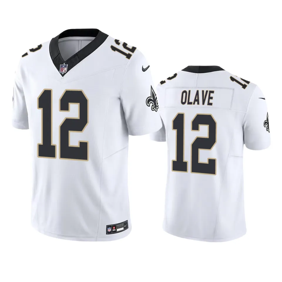 Men's New Orleans Saints Chris Olave White Vapor F.U.S.E. Limited Jersey