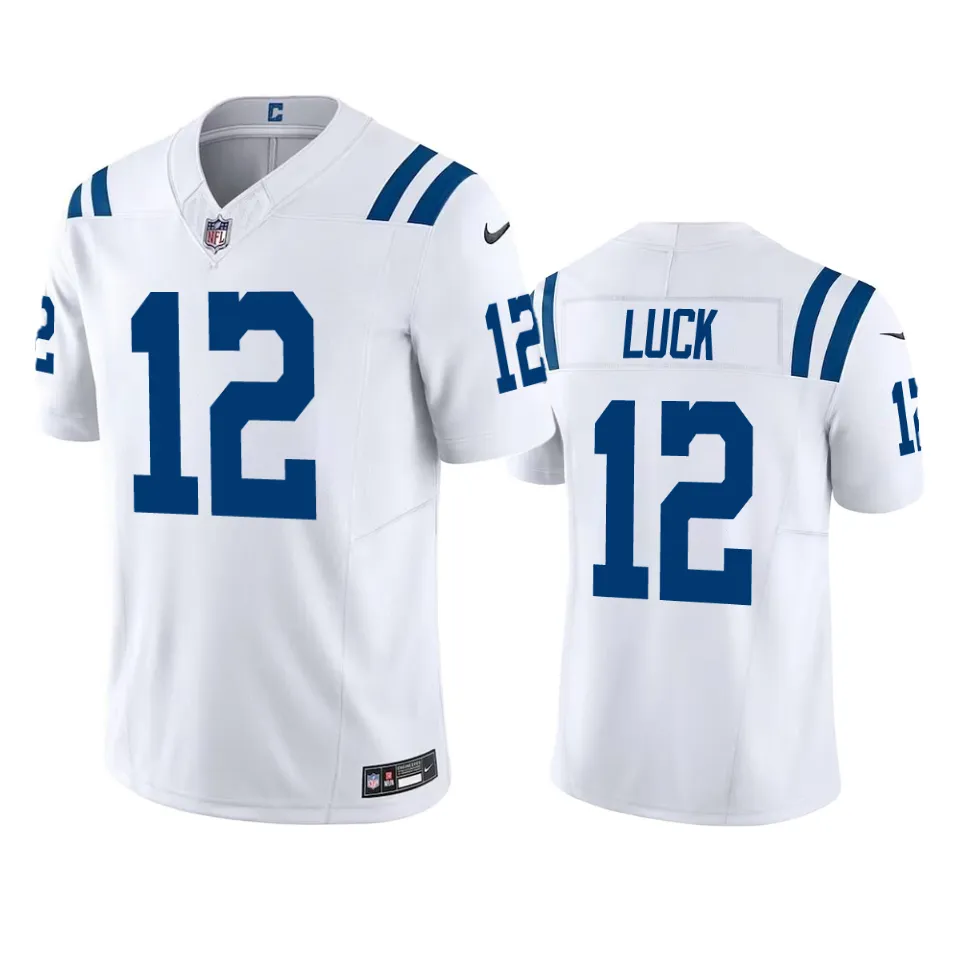 Men's Indianapolis Colts Andrew Luck White Vapor F.U.S.E. Limited Jersey