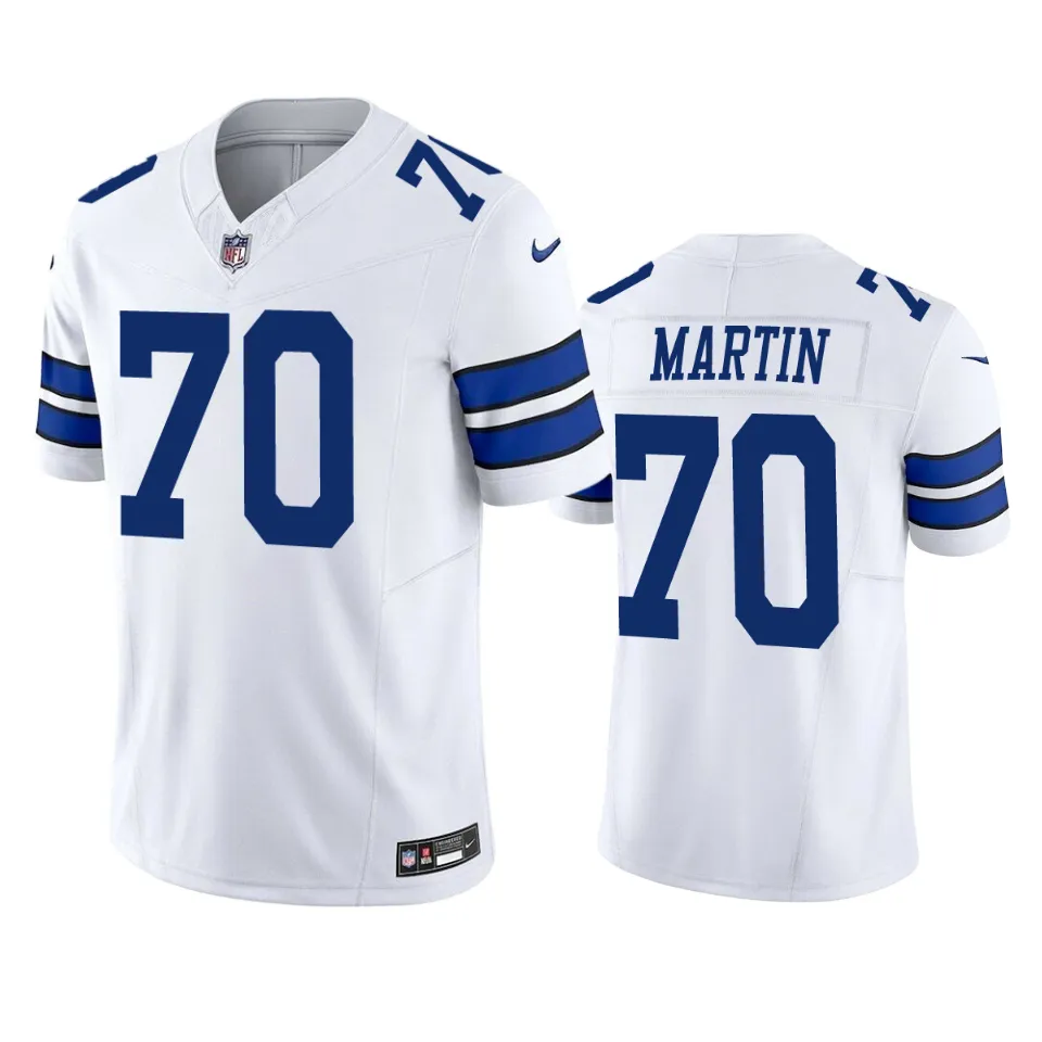 Men's Dallas Cowboys Zack Martin White Vapor F.U.S.E. Limited Jersey
