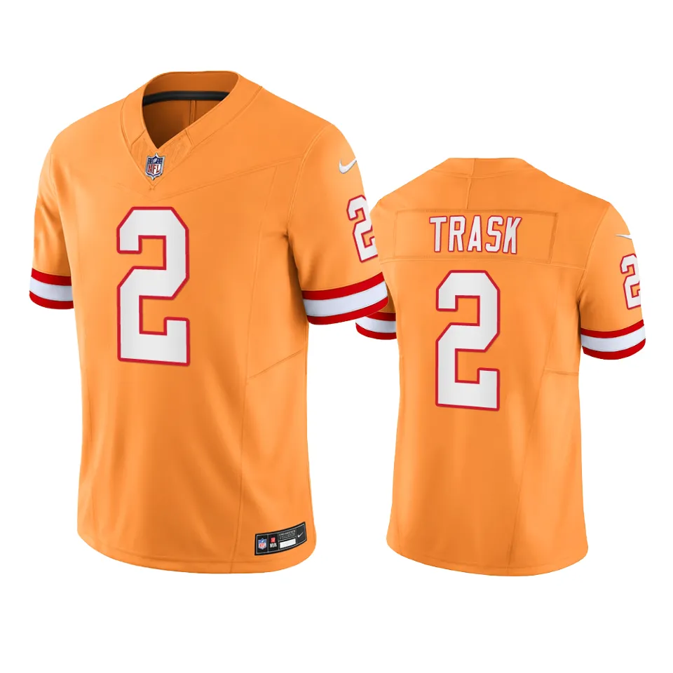 Men's Tampa Bay Buccaneers Kyle Trask Orange Vapor F.U.S.E. Limited Jersey