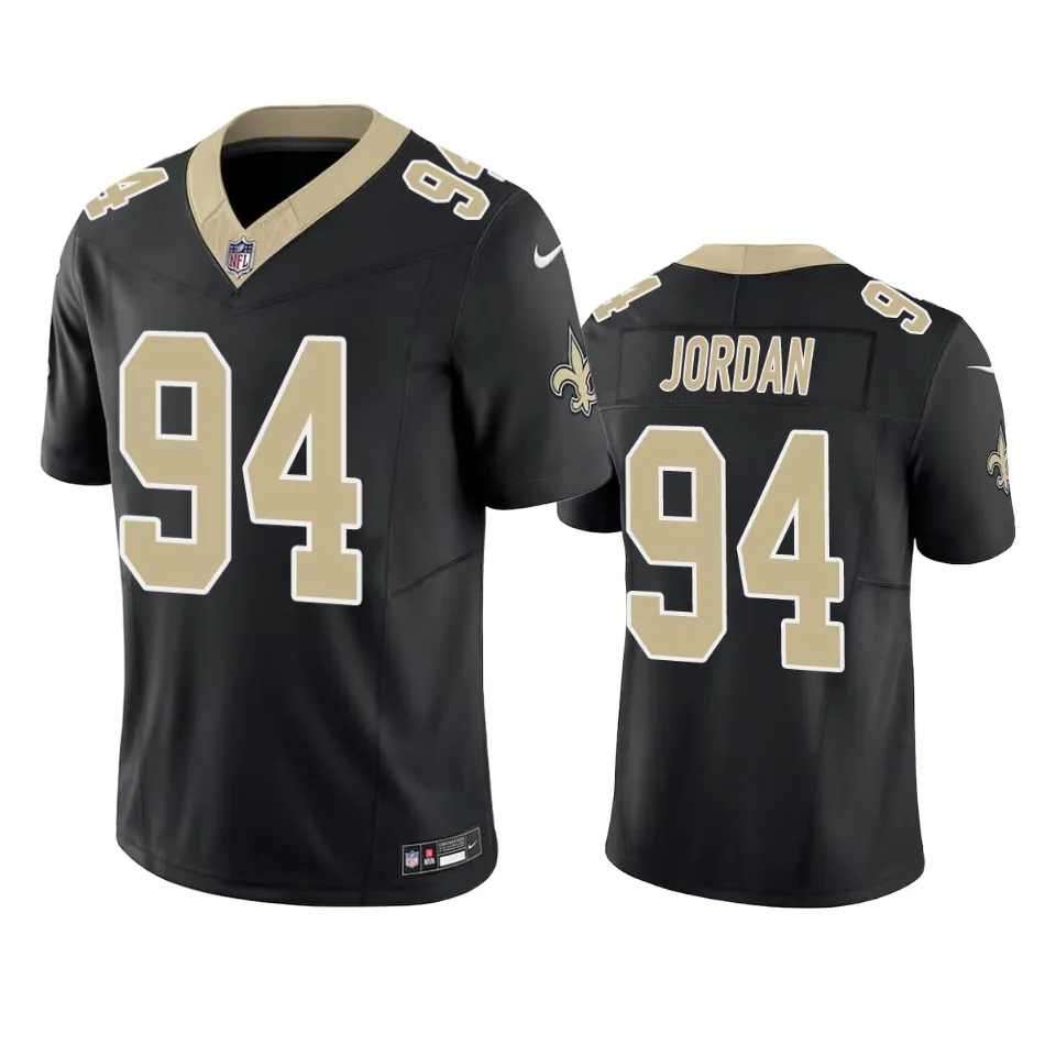 Men's New Orleans Saints Cameron Jordan Black Vapor F.U.S.E. Limited Jersey