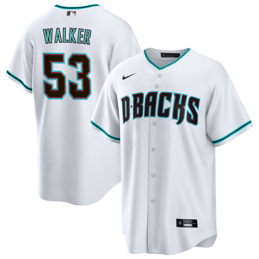 Men's Arizona Diamondbacks Christian Walker White Home Jersey
