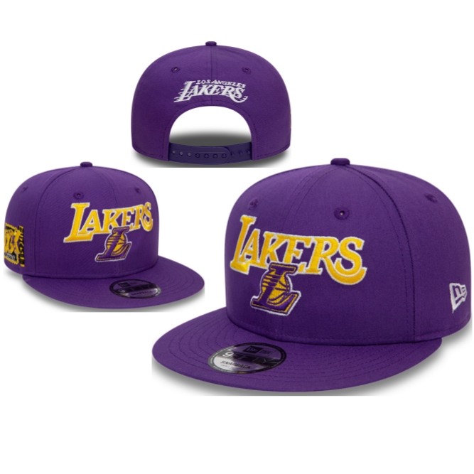 Los Angeles Lakers Purple Adjustable Hat