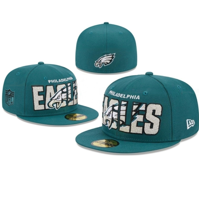 Philadelphia Eagles Green Fitted Hat