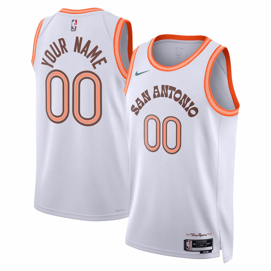 Custom San Antonio Spurs 2023 City Edition Swingman Jersey