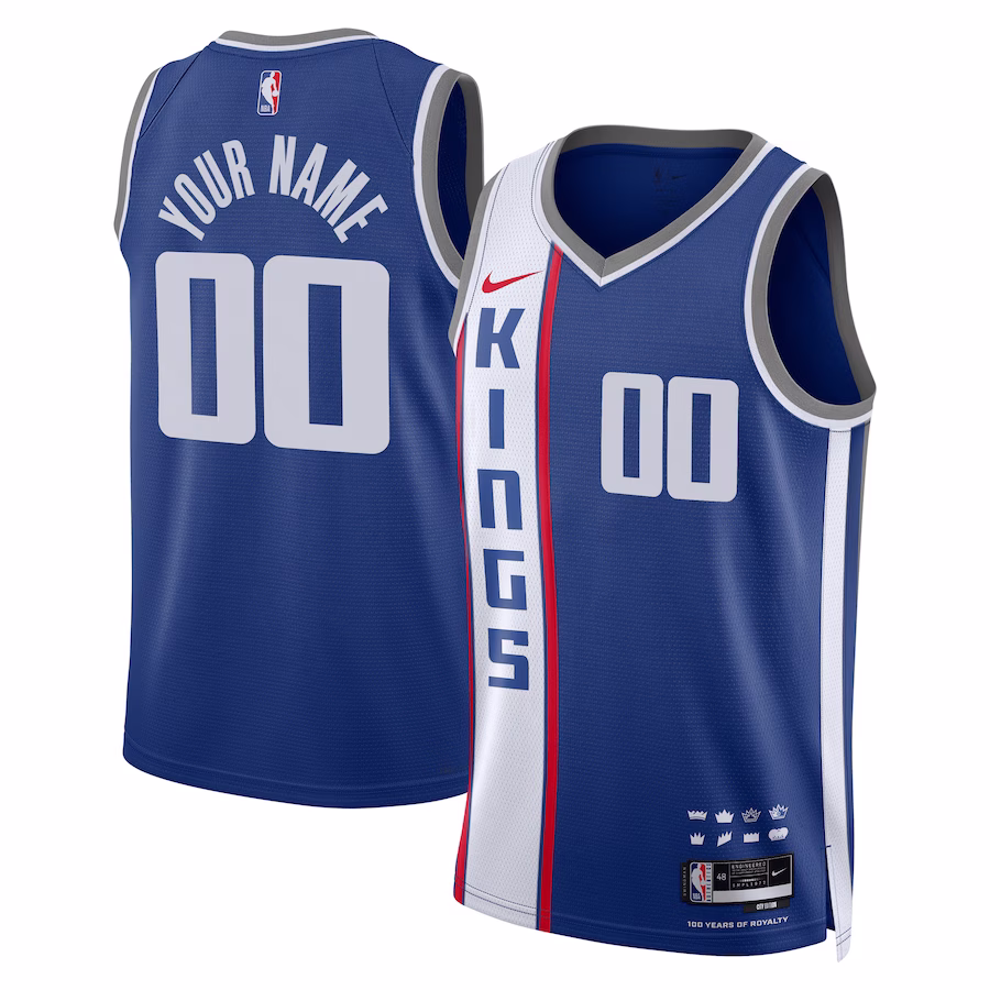 Custom Sacramento Kings 2023 City Edition Swingman Jersey