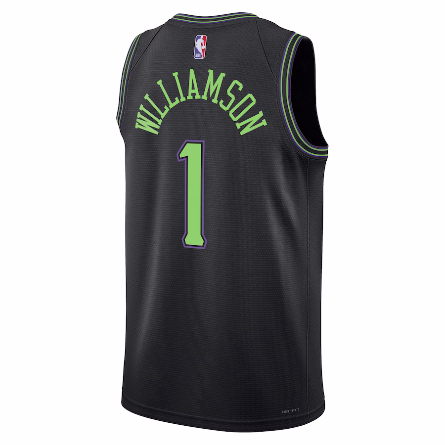 New Orleans Pelicans Zion Williamson 2023 City Edition Swingman Jersey