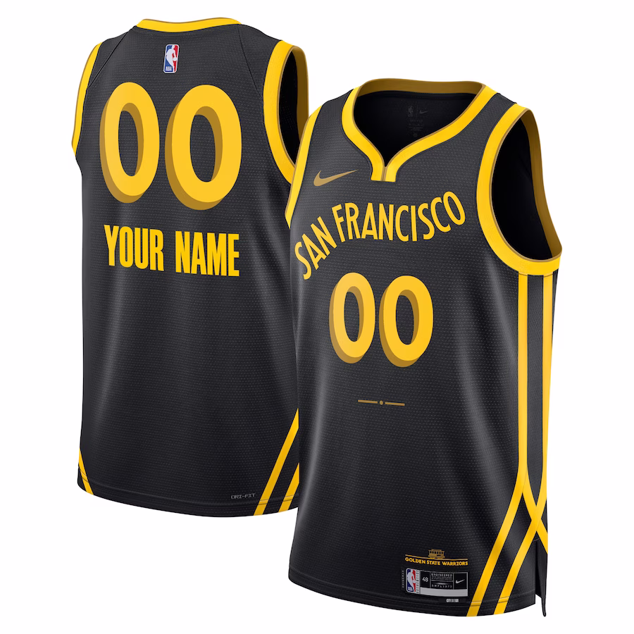 Custom Golden State Warriors 2023 City Edition Swingman Jersey